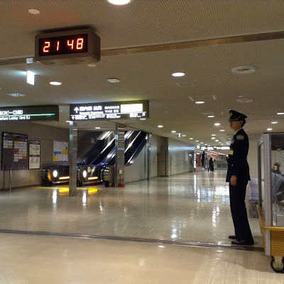 成田空港第二ターミナルの中